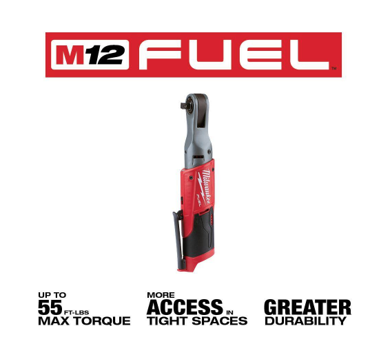 Milwaukee M12 FUEL 12V 3/8 in. Ratchet 2557-20 (TOOL ONLY)