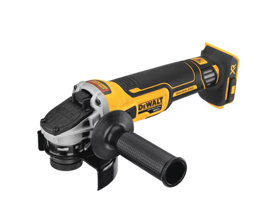 DEWALT 20V MAX XR 4.5" Slide Switch Small Angle Grinder w/ Kickback Brake DCG405B (TOOL ONLY)