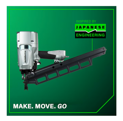 METABO HPT 21 Degree 3-1/4 Inch Strip Nailer NR83A5