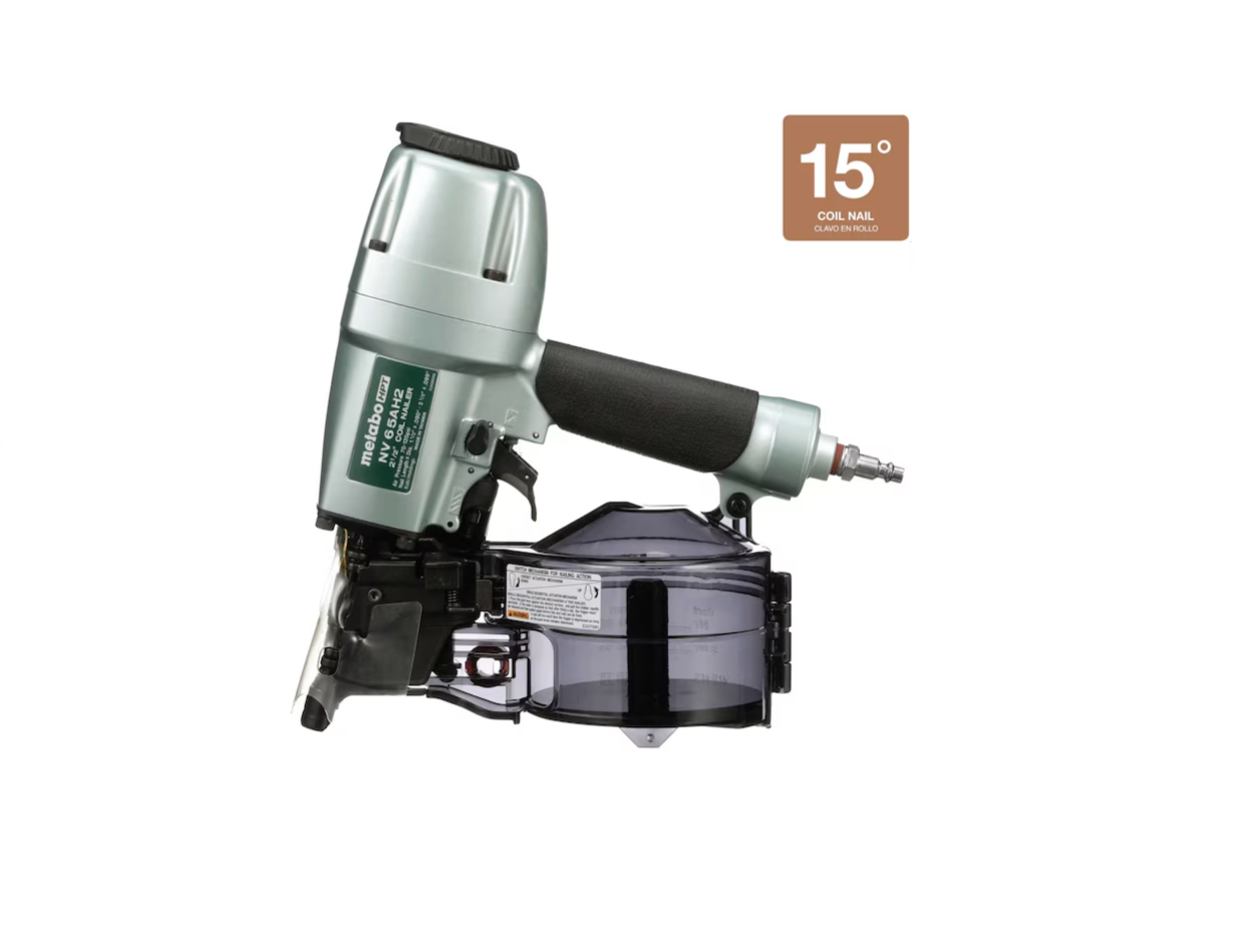 METABO HPT 2-1/2 Inch Coil Siding Nailer NV65AH2
