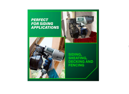 METABO HPT 2-1/2 Inch Coil Siding Nailer NV65AH2