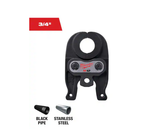 Milwaukee 3/4" IPS Press Tool Jaw for M12 Force Logic Press Tool (JAW ONLY)