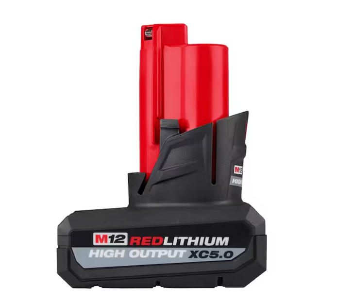 Milwaukee M12 REDLITHIUM HIGH OUTPUT XC5.0 Battery Pack 48-11-2450