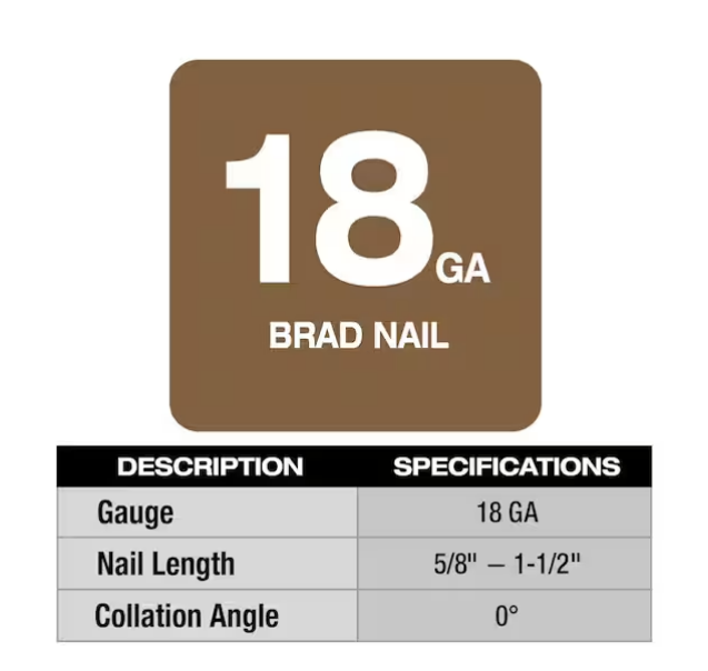 Milwaukee M12 FUEL 12V Brushless 18GA 1-1/2 in. Compact Brad Nailer 2541-20 (TOOL ONLY)