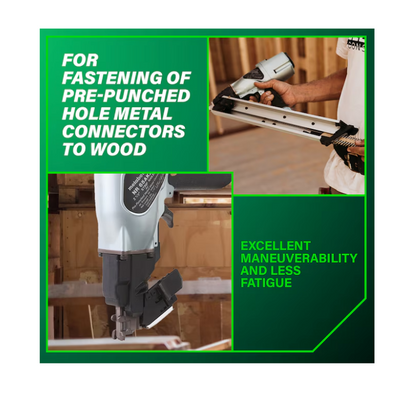 Metabo HPT Strap-Tite 2-1/2in Strip Nailer NR65AK2 - Long Magazine