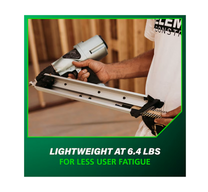 Metabo HPT Strap-Tite 2-1/2in Strip Nailer NR65AK2 - Long Magazine