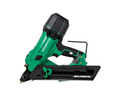 METABO HPT 18V MultiVolt Brushless 1-1/2" Metal Connector Nailer Kit NR1838DKA