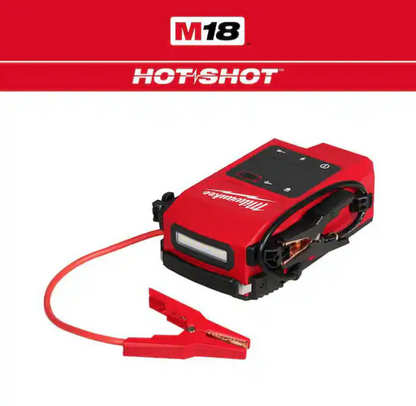 Milwaukee M18 18V Cordless 2000 Peak Amp HOTSHOT Jump Starter 3841-20 (TOOL ONLY)