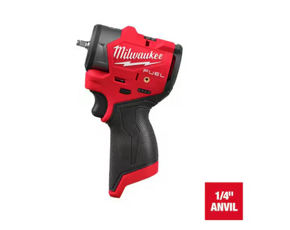 Milwaukee M12 FUEL 12V 1/4 in. Subcompact Impact Wrench w/ Friction Ring 3048-20 (TOOL ONLY)