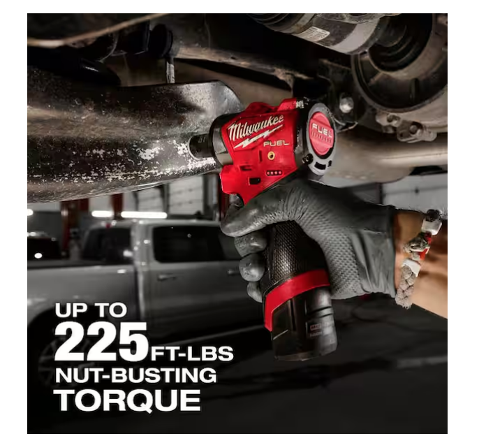 Milwaukee M12 FUEL 12V 3/8 in. Sub Compact Impact Wrench 3049-20 (TOOL ONLY)