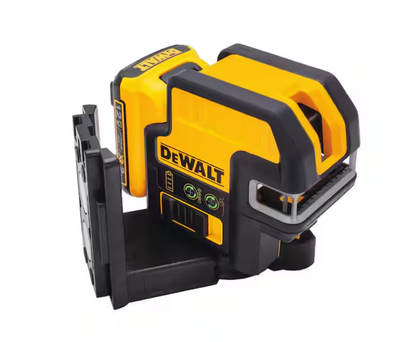 DEWALT 12V MAX Lithium-Ion 100ft. Green Self-Leveling 2-Spot and Cross Line Laser Kit DW0822LG