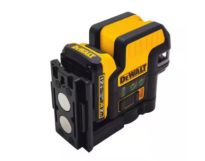 DEWALT 12V MAX Lithium-Ion 100ft. Green Self-Leveling 2-Spot and Cross Line Laser Kit DW0822LG