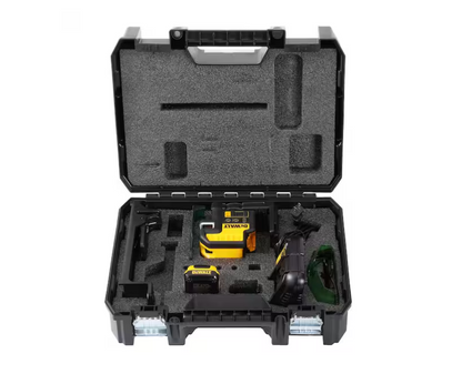 DEWALT 12V MAX Lithium-Ion 100ft. Green Self-Leveling 2-Spot and Cross Line Laser Kit DW0822LG