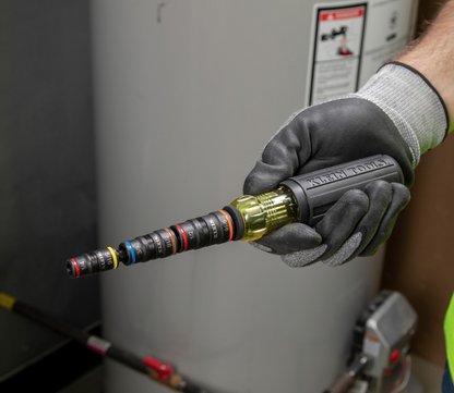 Klein Tools 7-in-1 Impact Rated Flip Socket Set with Handle 32900R