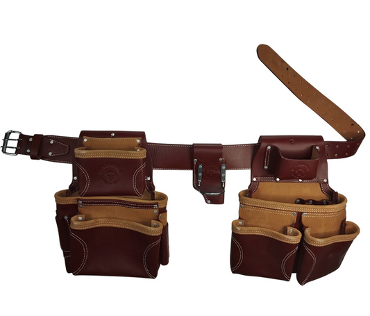 WAXWING Leather Framing Belt System - RED LEATHER