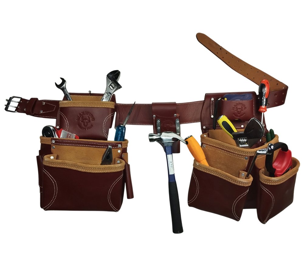 WAXWING Leather Framing Belt System - RED LEATHER