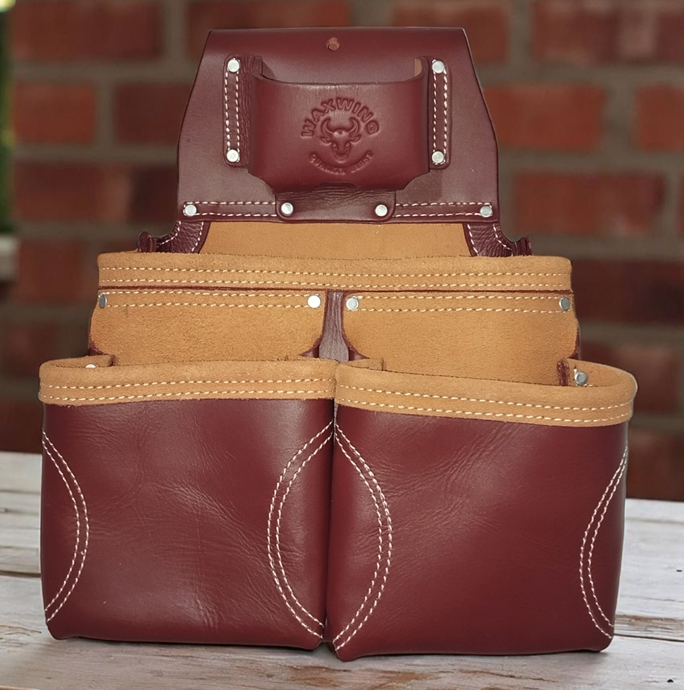 WAXWING Leather Framing Belt System - RED LEATHER