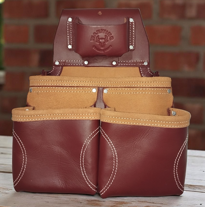 WAXWING Leather Framing Belt System - RED LEATHER