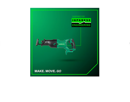 METABO HPT MultiVolt 18V 18-Amp Variable Speed Cordless Reciprocating Saw CR18DB (TOOL ONLY)