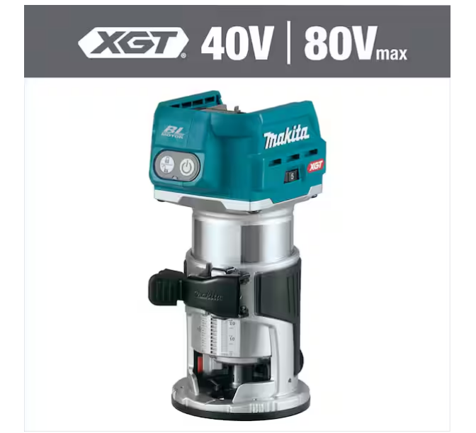Makita 40V max XGT Compact Router/Trimmer GTR01Z (TOOL ONLY)