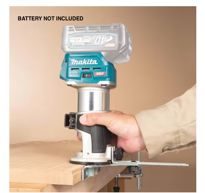 Makita 40V max XGT Compact Router/Trimmer GTR01Z (TOOL ONLY)