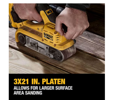 DEWALT 20V Cordless Belt Sander DCW220B (Tool Only)
