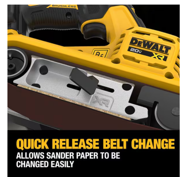 DEWALT 20V Cordless Belt Sander DCW220B (Tool Only)