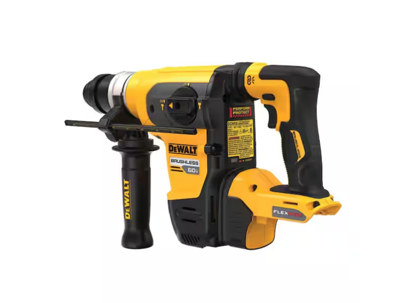 DEWALT FLEXVOLT 60V MAX Cordless 1-1/4 in. SDS Plus Rotary Hammer DCH416B (Tool Only)