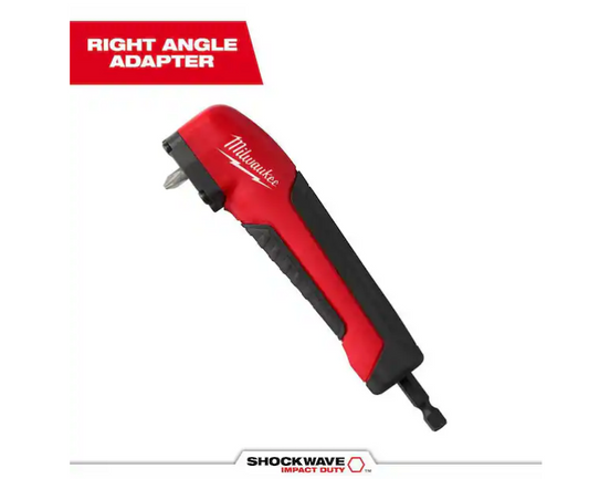 Milwaukee SHOCKWAVE Impact Duty Right Angle Drill Adapter 48-32-2390