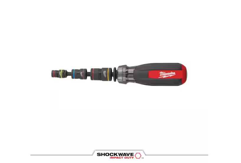 Milwaukee Multi-Nut Driver w/ SHOCKWAVE Impact Duty Magnetic Nut Drivers 48-22-2921