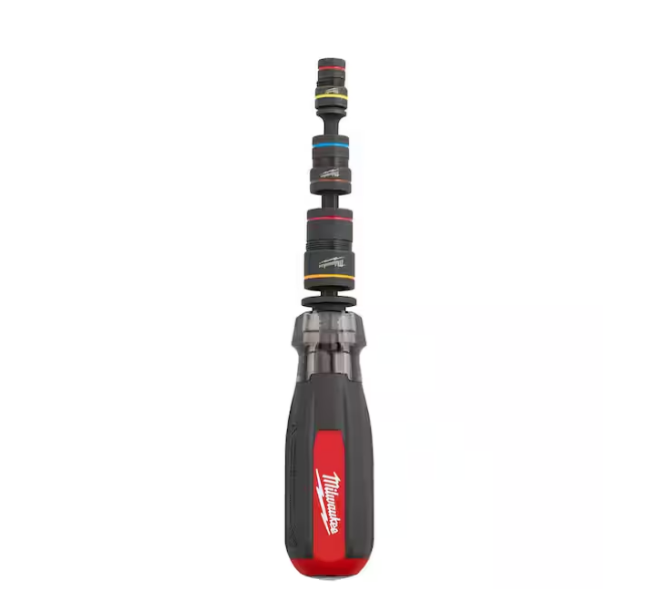Milwaukee Multi-Nut Driver w/ SHOCKWAVE Impact Duty Magnetic Nut Drivers 48-22-2921