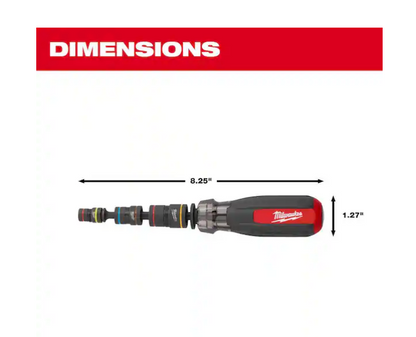 Milwaukee Multi-Nut Driver w/ SHOCKWAVE Impact Duty Magnetic Nut Drivers 48-22-2921