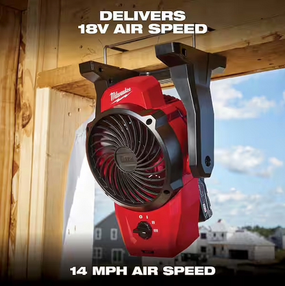 Milwaukee M12 12V Cordless Fan 0820-20 (Fan-Only)