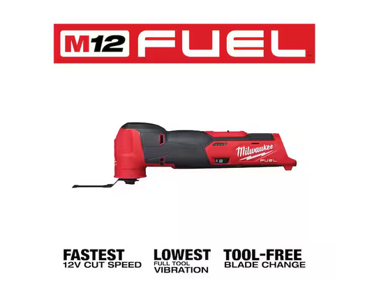 Milwaukee M12 FUEL 12V Cordless Oscillating Multi-Tool 2526-20 (Tool-Only)