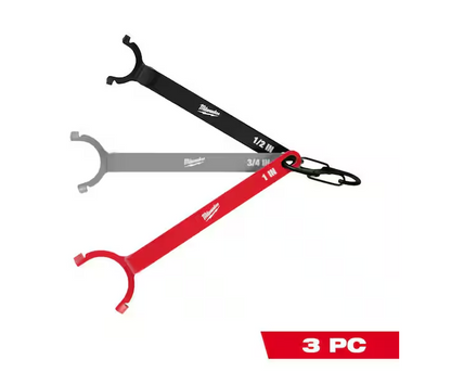 Milwaukee Locknut Wrench Set (3-Piece) 48-22-6110
