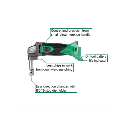 Metabo HPT 18V Nibbler (Tool only, battery not included) CN18DSL