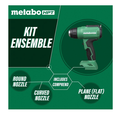 Metabo HPT 18V Compact Heat Gun (Bare Tool) RH18DAQ4