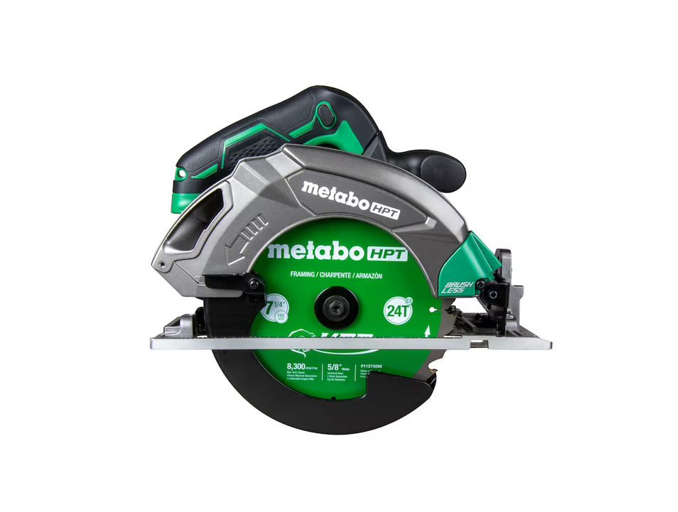 Metabo HPT MultiVolt 18V 7-1/4-in Brushless Circular Saw C1807DAQ4 (Battery Not Included and Charger Not Included)