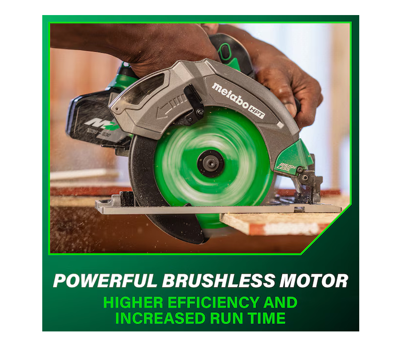 Metabo HPT MultiVolt 18V 7-1/4-in Brushless Circular Saw C1807DAQ4 (Battery Not Included and Charger Not Included)