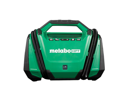 Metabo HPT MultiVolt 18V Li-ion Air Inflator (Power Source: Battery/Car/Electric) UP18DAQ4