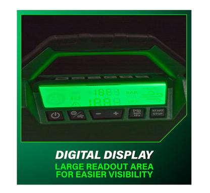 Metabo HPT MultiVolt 18V Li-ion Air Inflator (Power Source: Battery/Car/Electric) UP18DAQ4