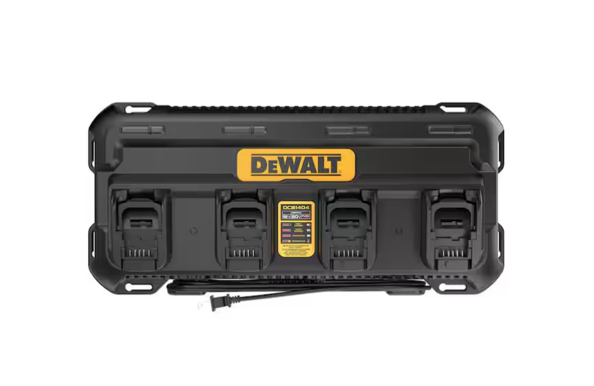 DEWALT 12V/20V/60V MAX 4-Amp 4-Port Lithium-Ion Battery Charger DCB1404