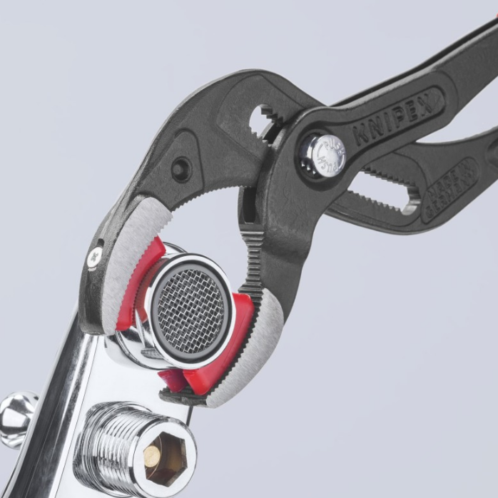 KNIPEX 10" Pipe Gripping Pliers-Replaceable Plastic Jaws 81 11 250 SBA