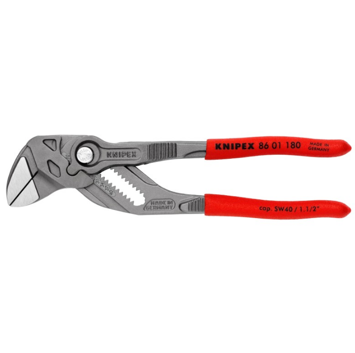 KNIPEX 7 1/4" Pliers Wrench 86 01 180 SBA