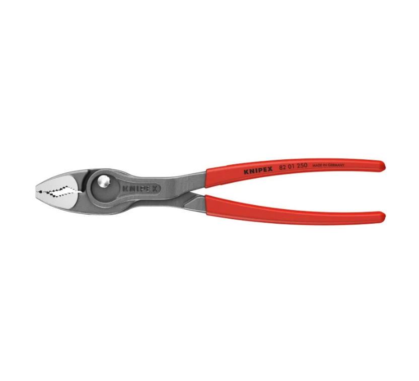 KNIPEX 10" Steel TwinGrip Slip Joint Pliers 82 01 250 SBA