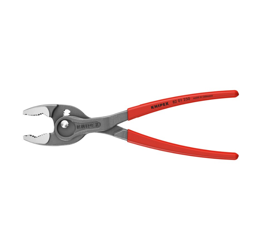 KNIPEX 10" Steel TwinGrip Slip Joint Pliers 82 01 250 SBA