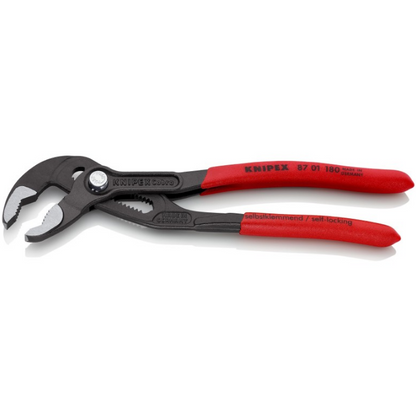 KNIPEX 7 1/4" Cobra® Water Pump Pliers 87 01 180 SBA