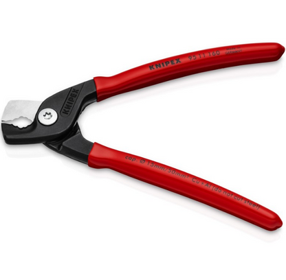KNIPEX 6 1/4" StepCut® Cable Shears 95 11 160 SBA