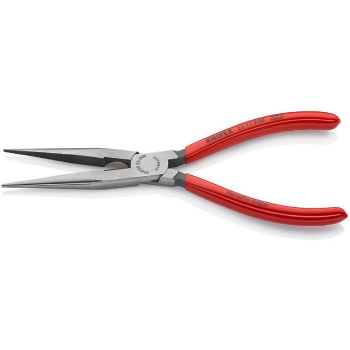 KNIPEX 8" Long Nose Pliers with Cutter 26 11 200 SBA