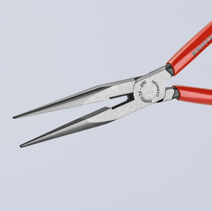 KNIPEX 8" Long Nose Pliers with Cutter 26 11 200 SBA